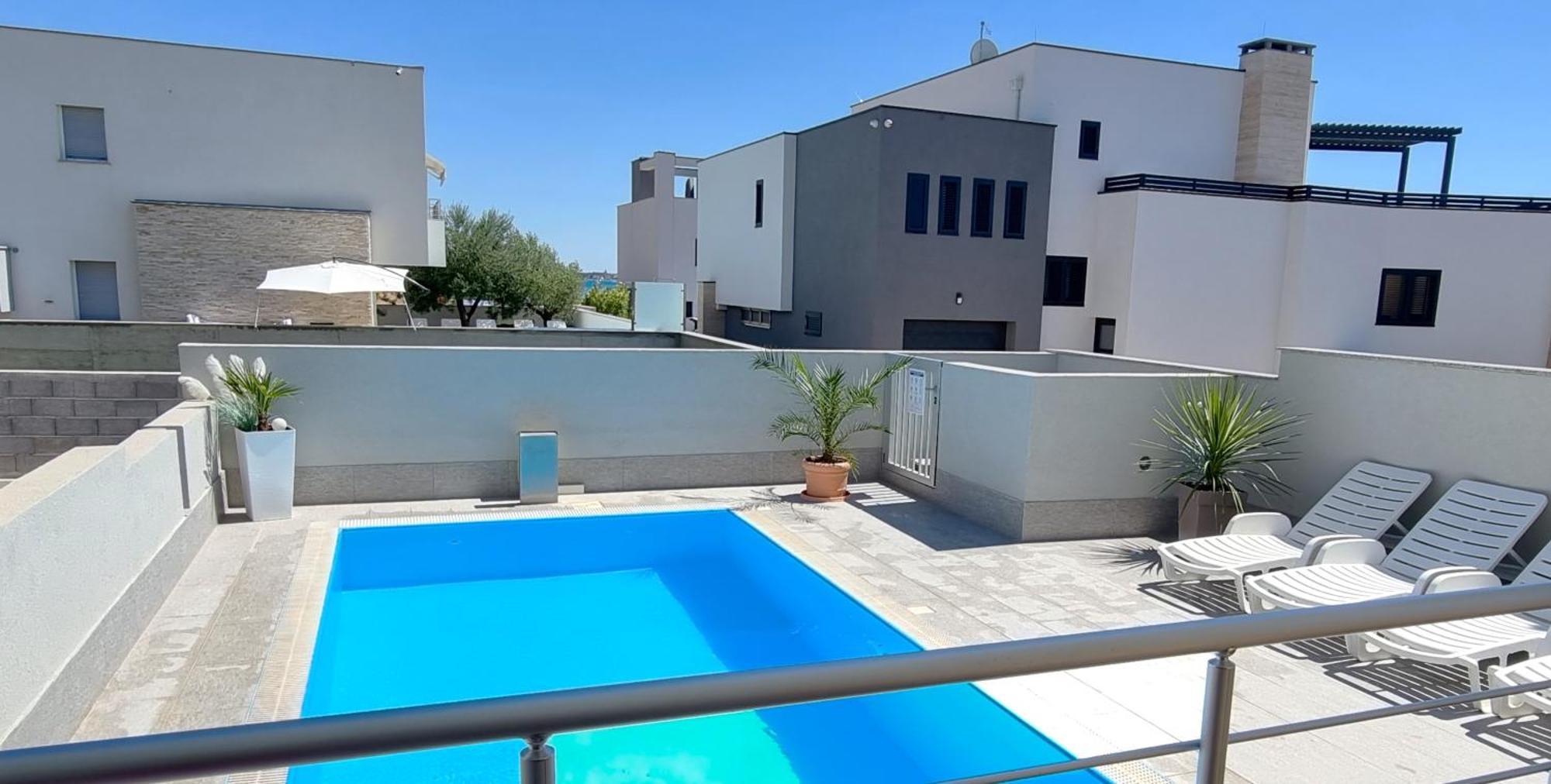 Apartments Le Mare - Pool, Sandstrand, Meerblick, W-Lan, Grill Privlaka  Exterior foto