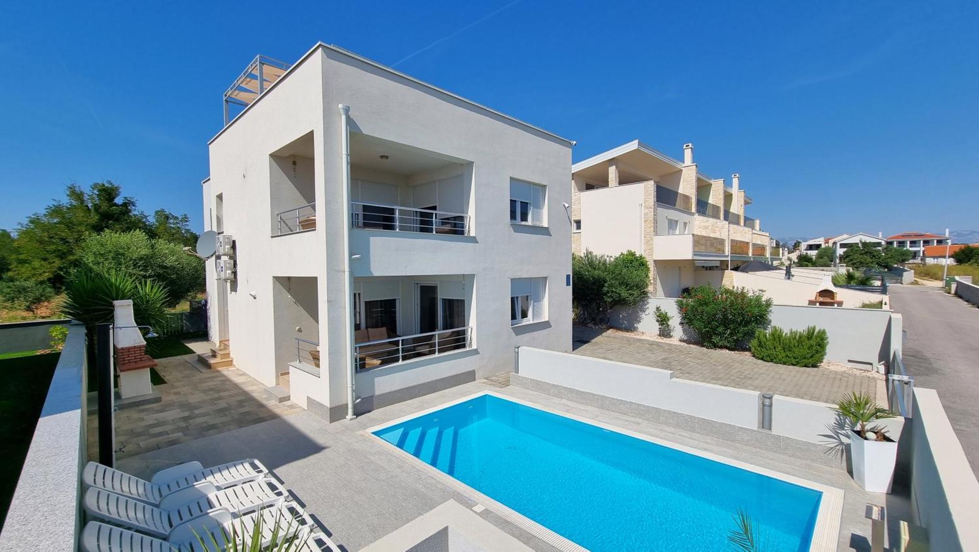 Apartments Le Mare - Pool, Sandstrand, Meerblick, W-Lan, Grill Privlaka  Exterior foto