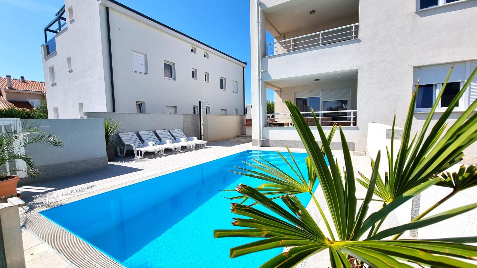 Apartments Le Mare - Pool, Sandstrand, Meerblick, W-Lan, Grill Privlaka  Exterior foto